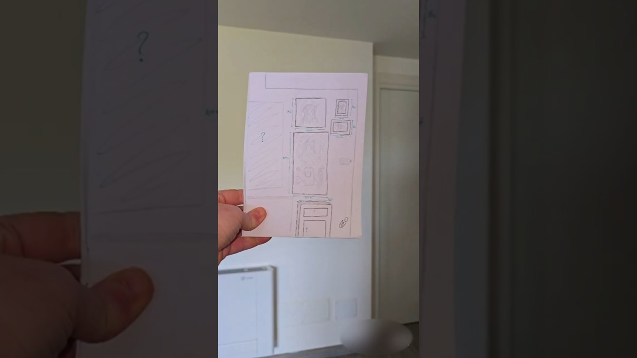 Da Schizzo a Realt&agrave;: Trasforma il Tuo Angolo con il DIY! #funny #drawing