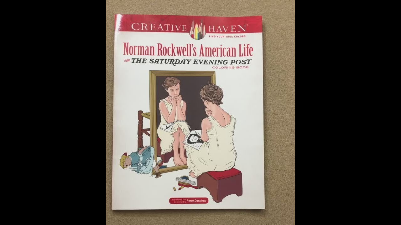 Norman Rockwell's American Life - Creative Haven flip through