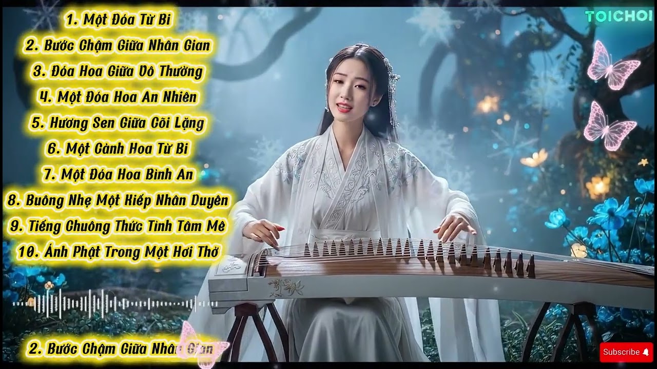 10 Bài Nhạc Thiền Chữa Lành Tâm Hồn 🌿 Buông Mọi Phiền Não – Nghe 5 Phút Tâm Liền An