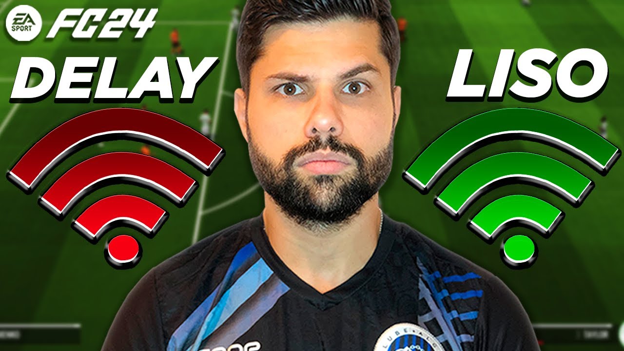 Jogando liso x jogando com DELAY - EA FC 24