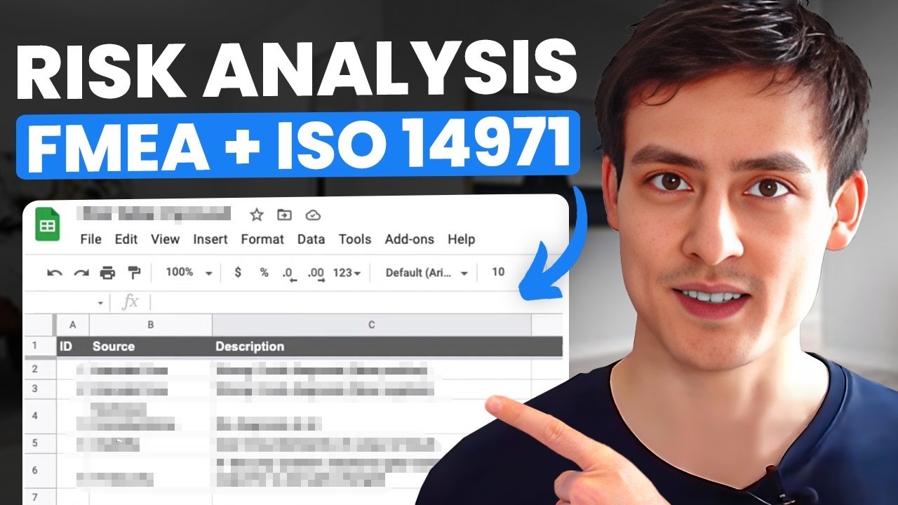Failure Mode and Effects Analysis (FMEA) for ISO 14971 (Risk Management For Medical Devices)