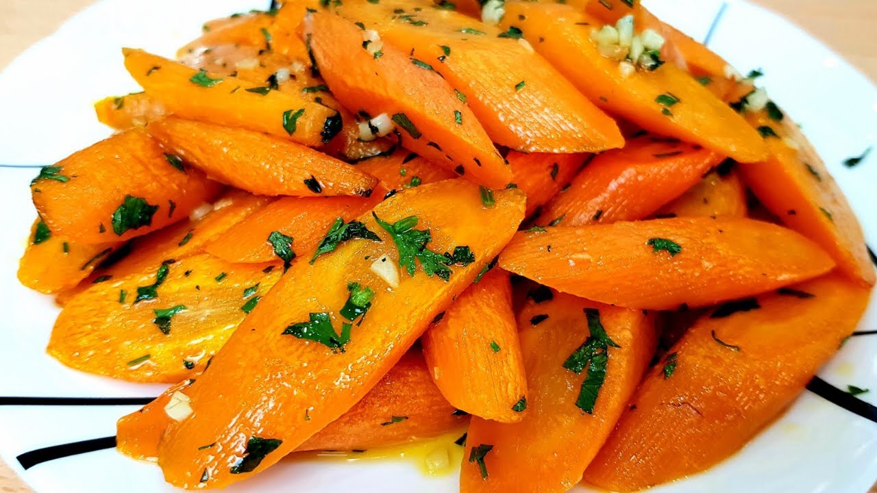 Garlic Butter Roasted Carrots A Delicious Dinner Side Dish