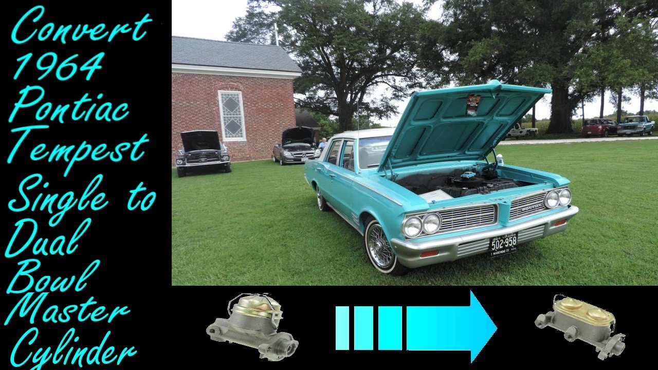 Converting from a single to a dual bowl Master Cylinder GM A body