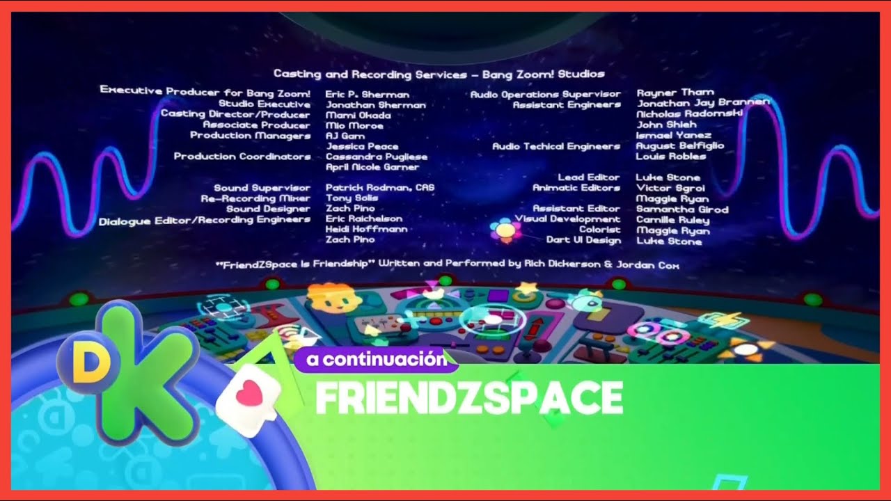 Friendzspace | Creditos finales | Friendzspace