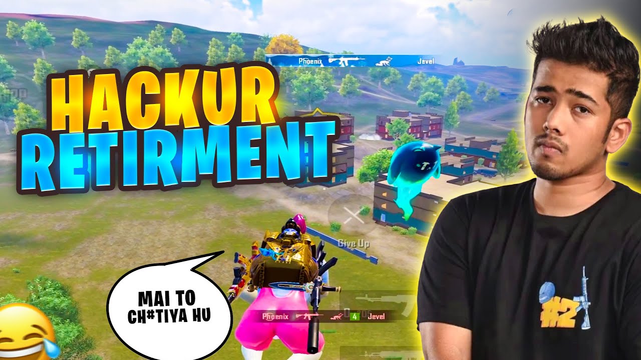 HACKUR RETIRMENT 🤯PELU BHAI 1V4 INTENSE FIGHT | BGMI JEVEL | SCOUT RETIRMENT |
