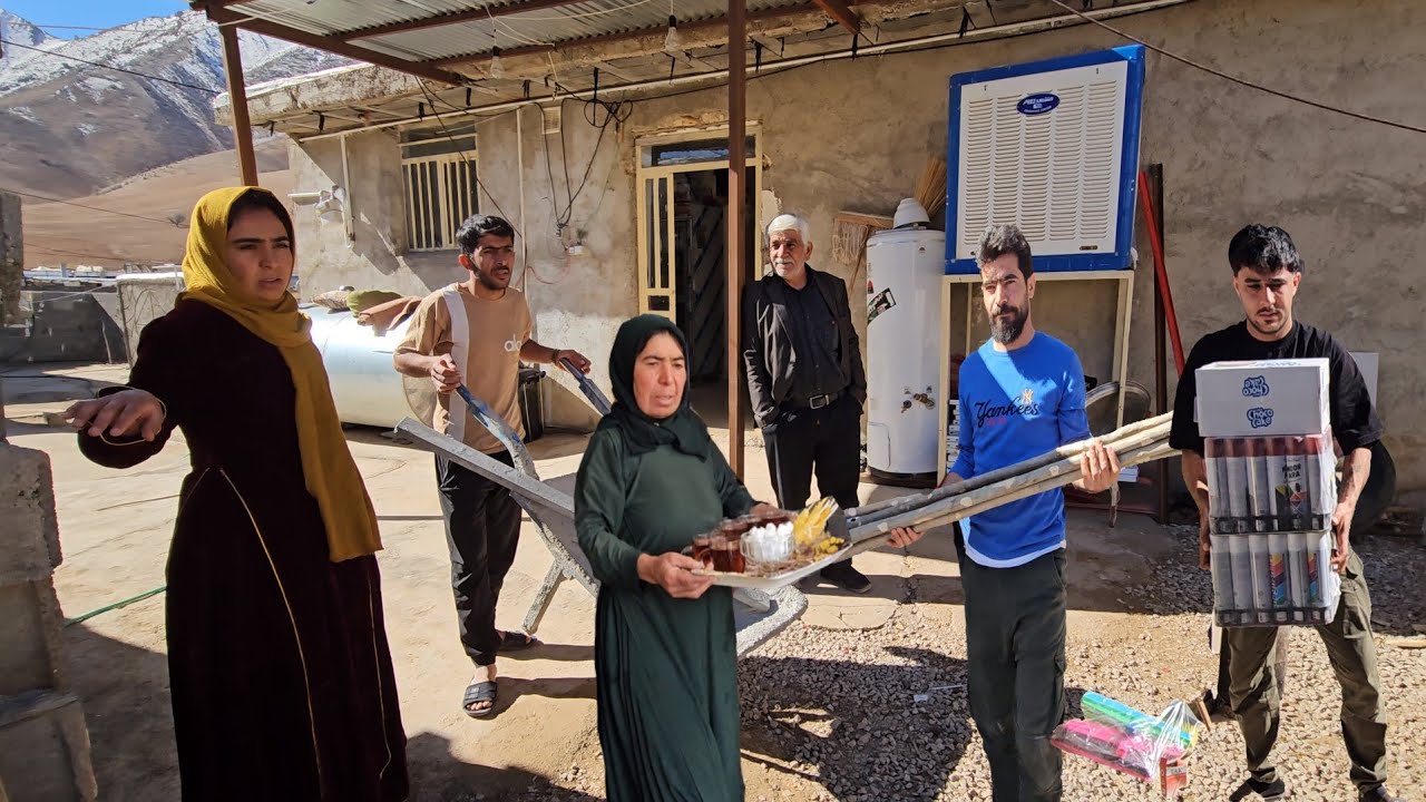 The effort of Zahra's nomadic family to build a house for a better future