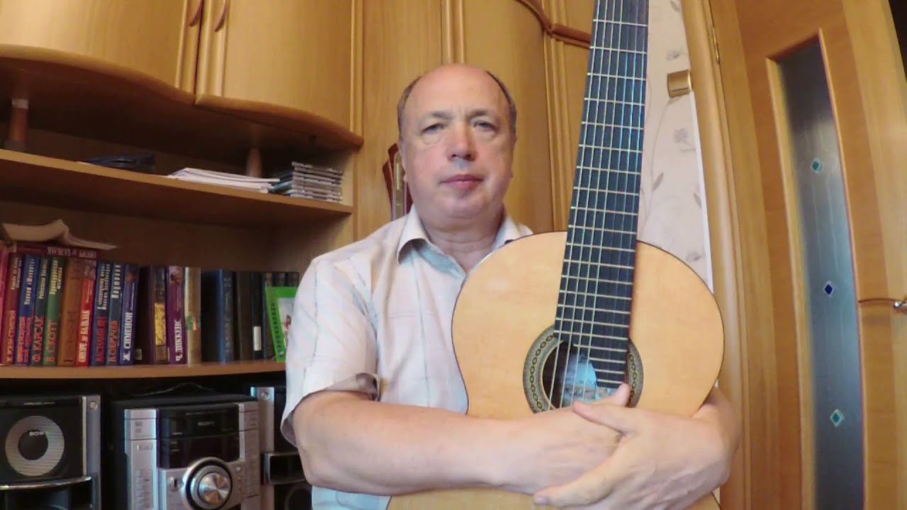 Проба новой гитары фантазии Веснухина да на семиструнной seven-string Russian guitar