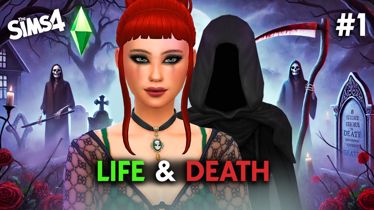 Az első kaszás kaland 💀 The Sims 4: Life and Death 1. rész