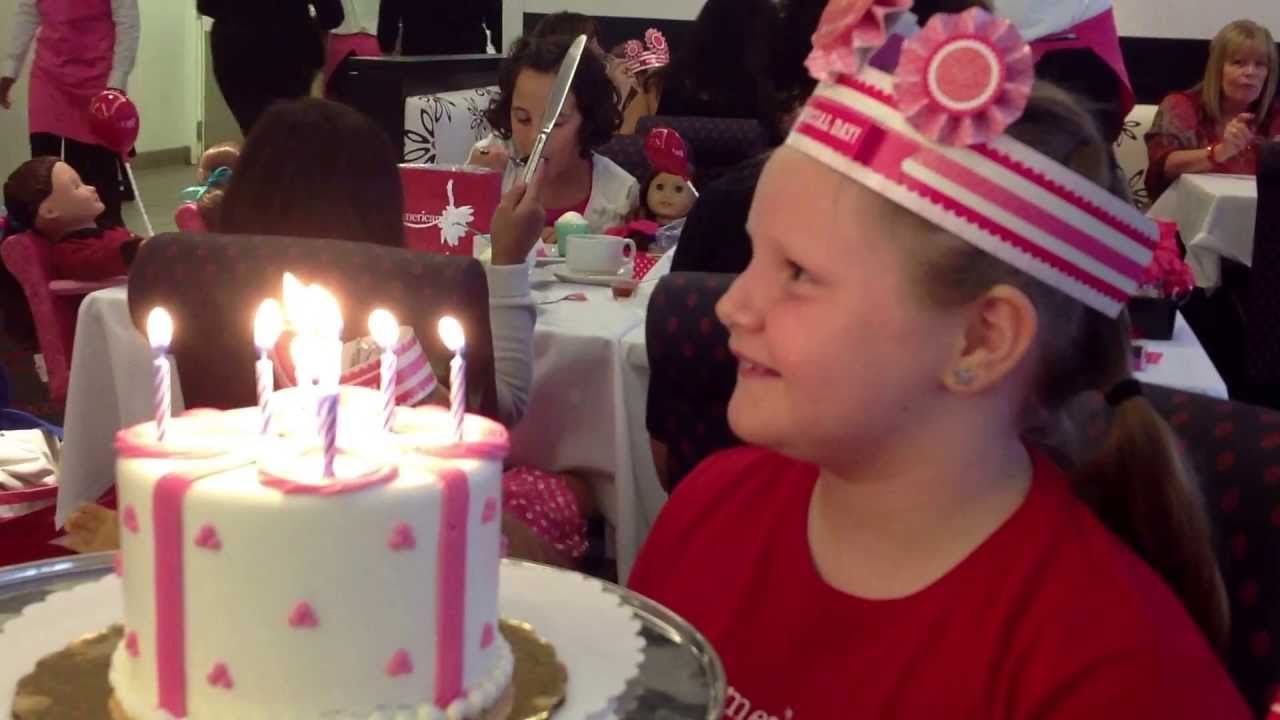 Birthday Celebration lunch at American Girl Place Chicago