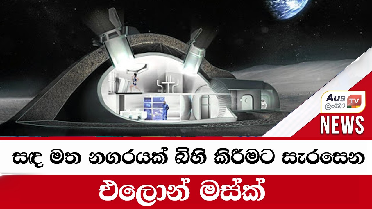 සඳ මත නගරයක් බිහි කිරීමට සැරසෙන එලොන් මස්ක්