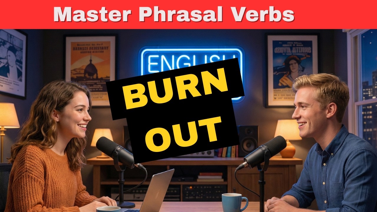 English Podcast  - How to use BURN OUT like a Native Speaker