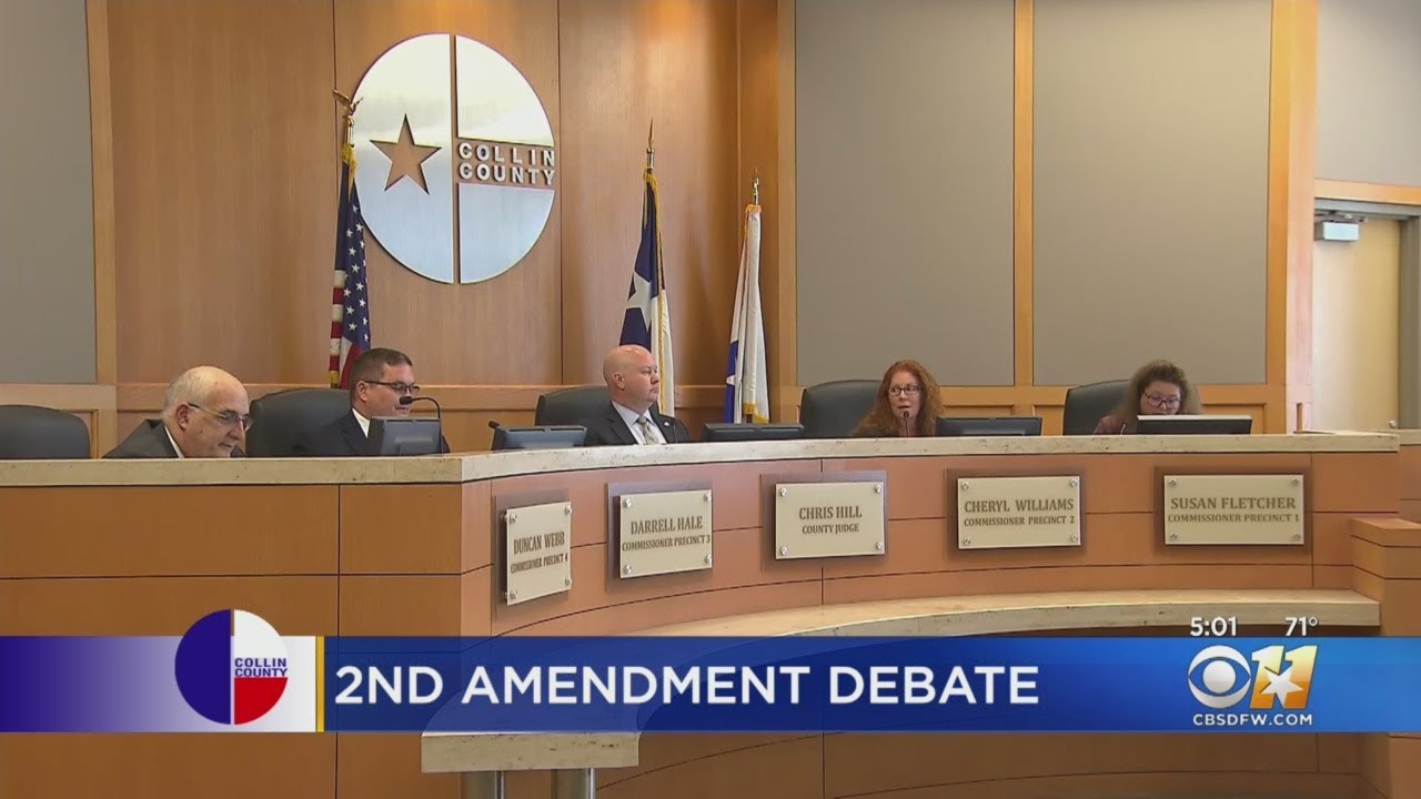 Commissioners Court In Collin County Passes Resolution In Support Of 2nd Amendment