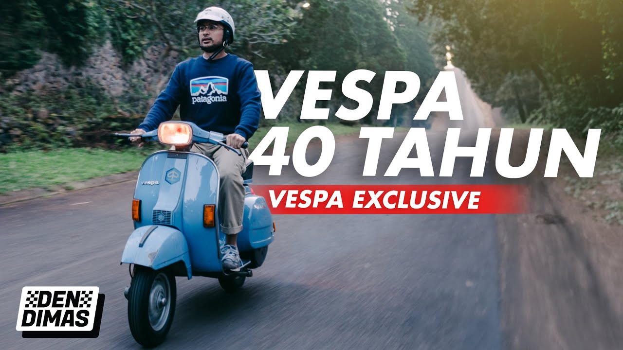 VESPA TUA 40 TAHUN TERNYATA MASIH ENAK‼️ Riding Tes Ride Vespa Exclusive