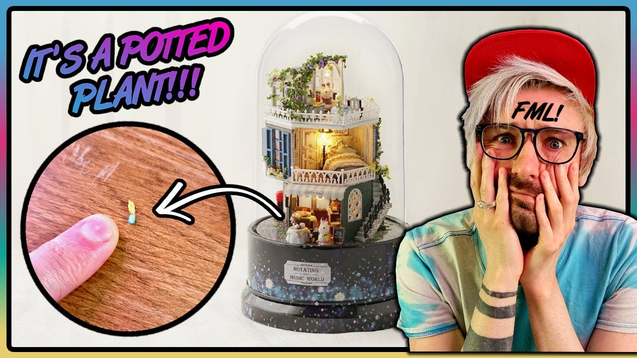 I FAILED AGAIN!! DIY Miniature Dollhouse Craft Kit (Cutebee Dollhouse)