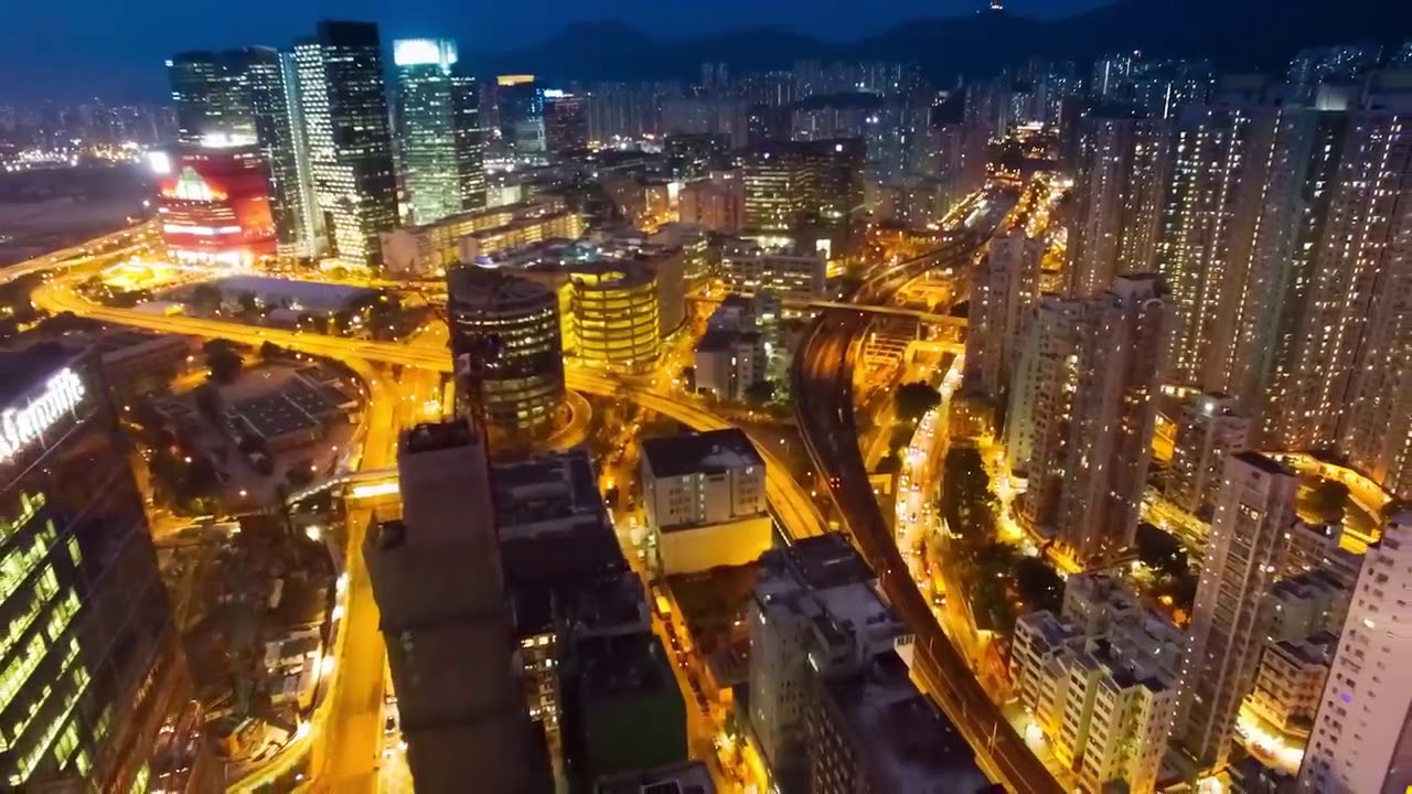 City Life   Drone Video   Free HD Video   no copyright