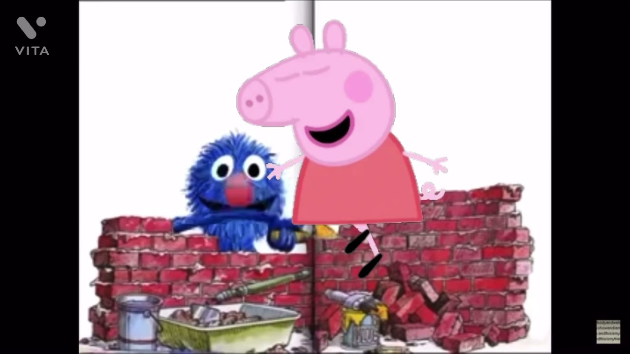 Peppa Goes to The Monster at The End Of This Book