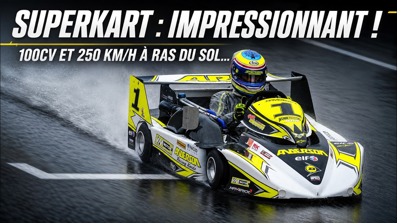 Le kart ULTIME : le SUPERKART ! (plus rapide qu’une F4...)