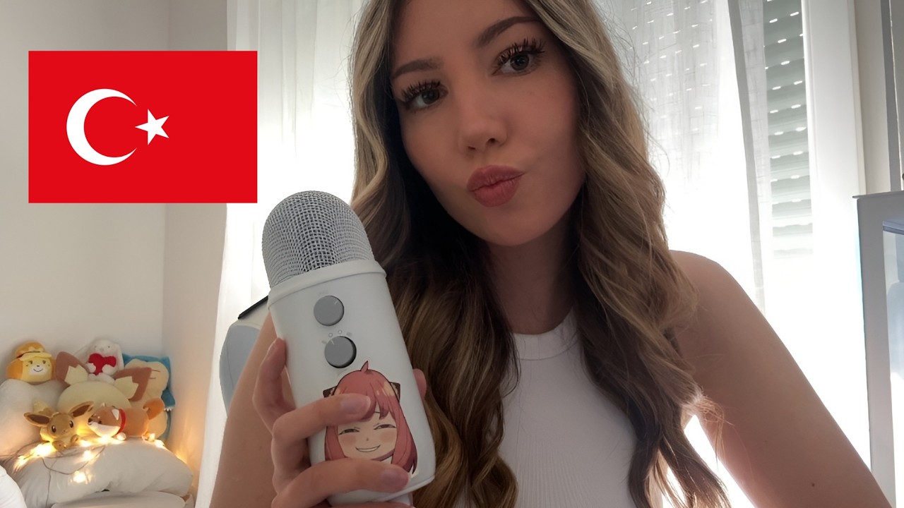 ASMR in Turkish 🇹🇷 (relaxing trigger words)