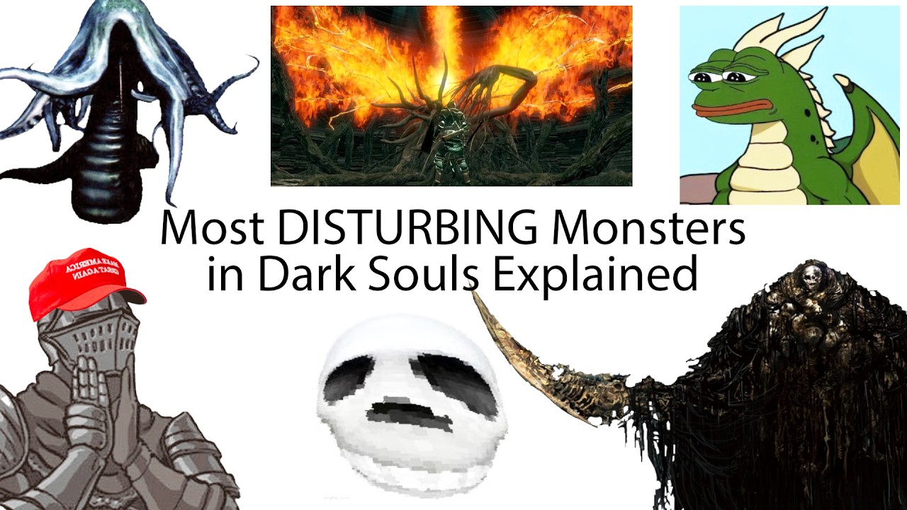 Dark Soul's Most DISTURBING Monsters Explained in 22 Minutes