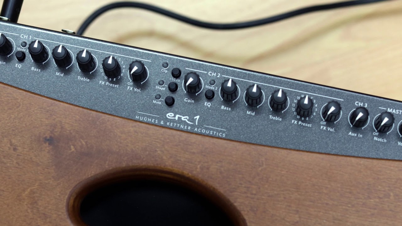 Steven Law testing Hughes & Kettner Era 1 & AER Compact 60