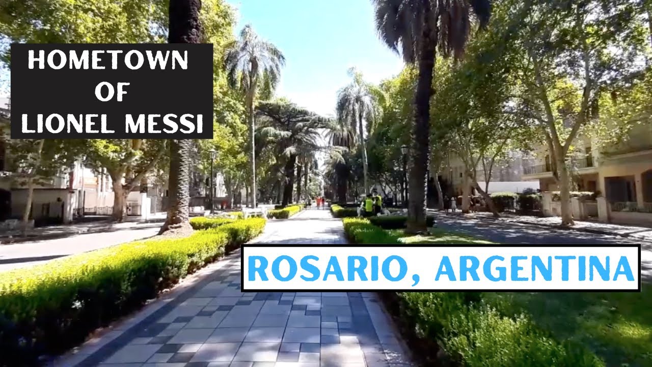 Exploring the Hometown of Lionel Messi: A Walk down the iconic Oroño Boulevard of Rosario, Argentina
