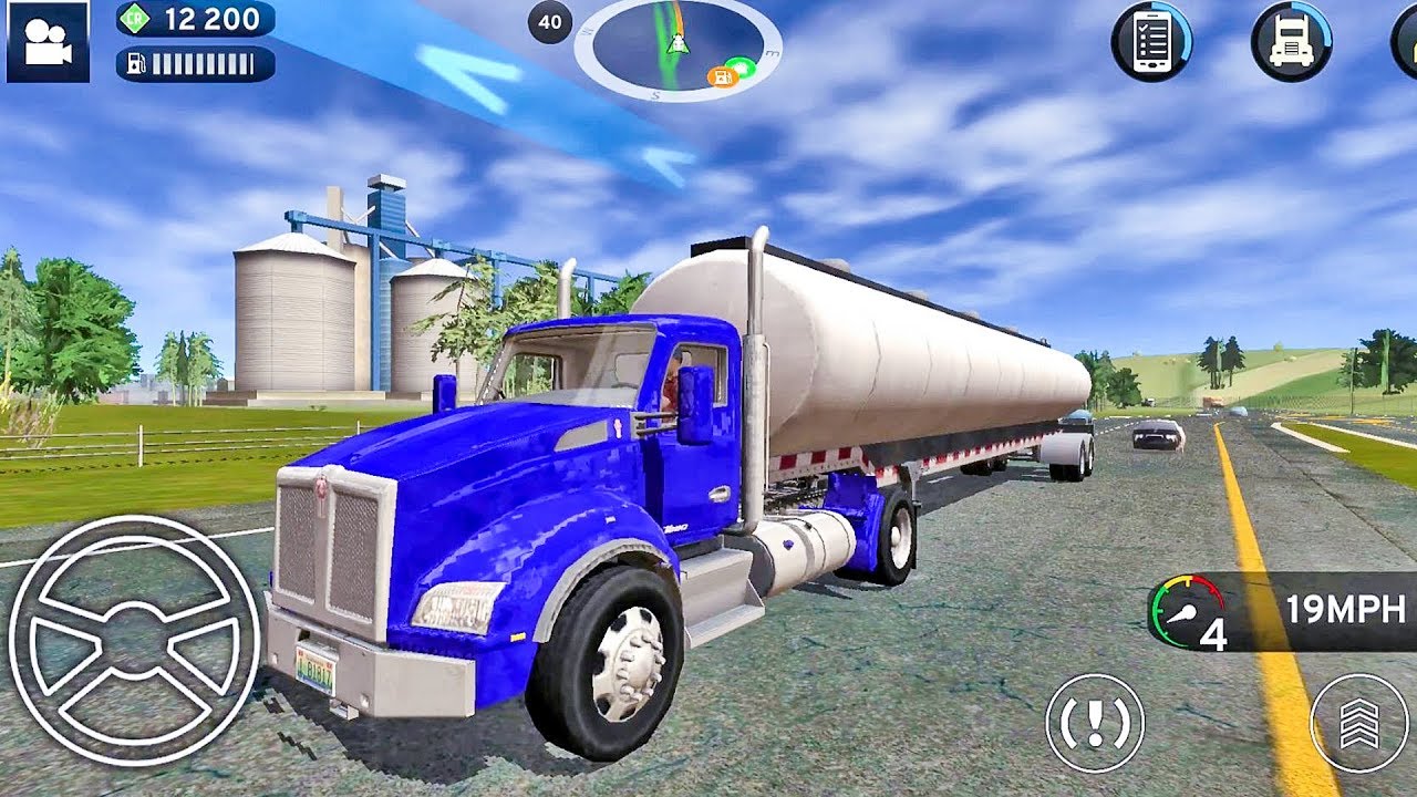 Truck Simulation 19 - Truck Games Android IOS gameplay