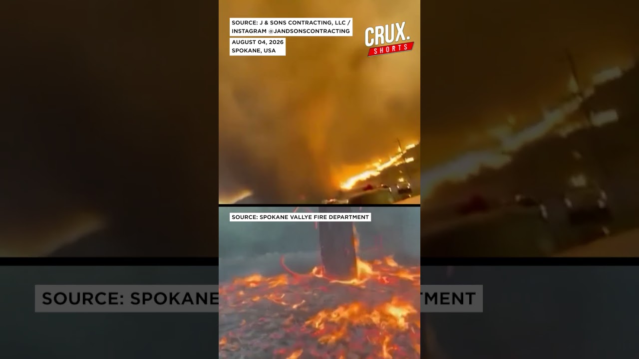 Washington Wildfires Devastate Spokane, Hundreds Of Buildings Turned Into Ash, 67,000 Evacuated