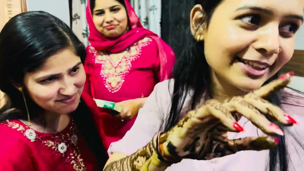 Mehndi vlog 🦚💚 @Yaduvanshifamily1234 