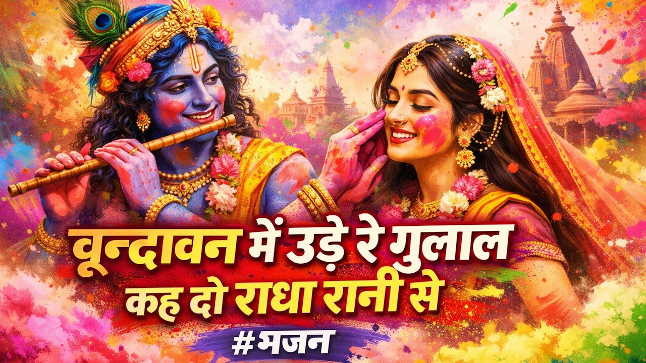 Vrindavan Mein Ude Re Gulal - वृन्दावन में उड़े रे गुलाल कह दो राधा रानी से | Holi Bhajan
