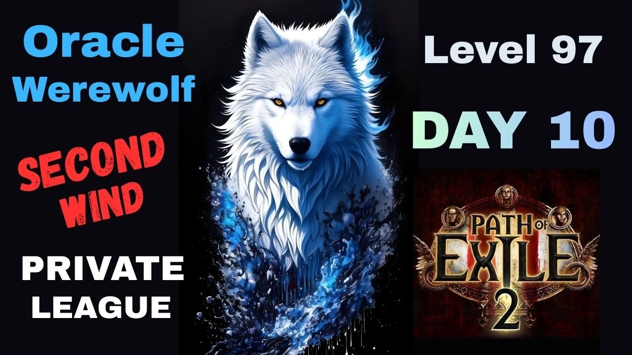 Path of Exile 2 - Ice Wolf Druid (Second Wind) Level 97 - Private League DAY 10