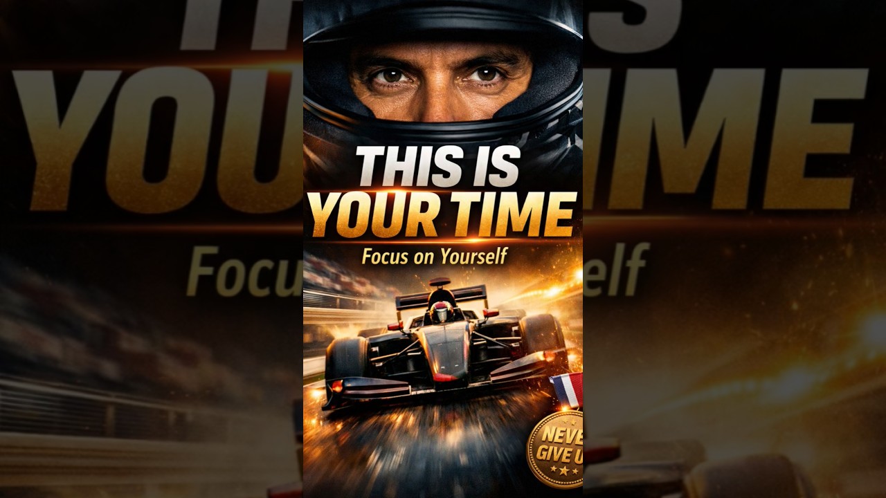 This Is Your Time. Focus on Yourself. 🏁 | Telugu Motivation