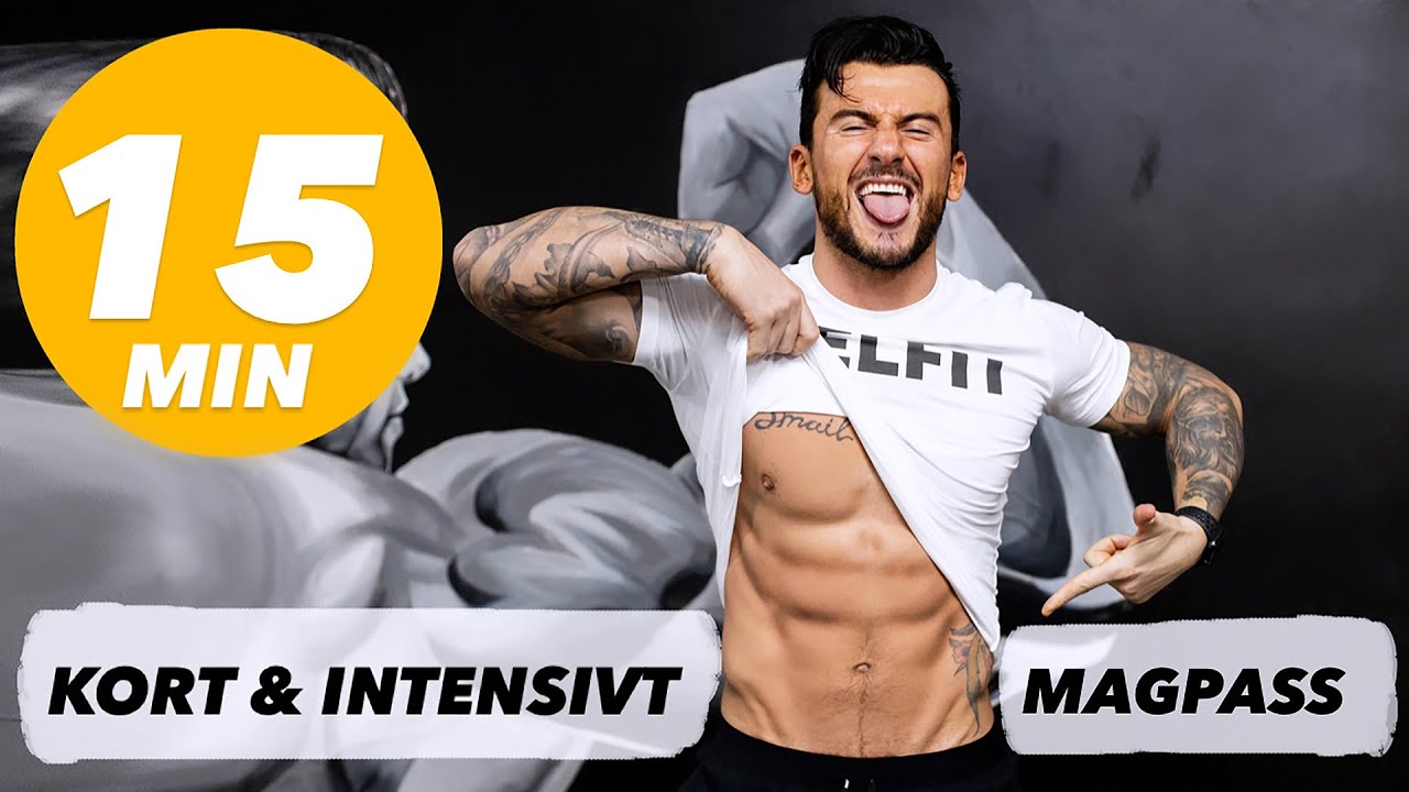 KORT & INTENSIVT MAGPASS PÅ 15 MIN! | TRAINWITHSMAIL