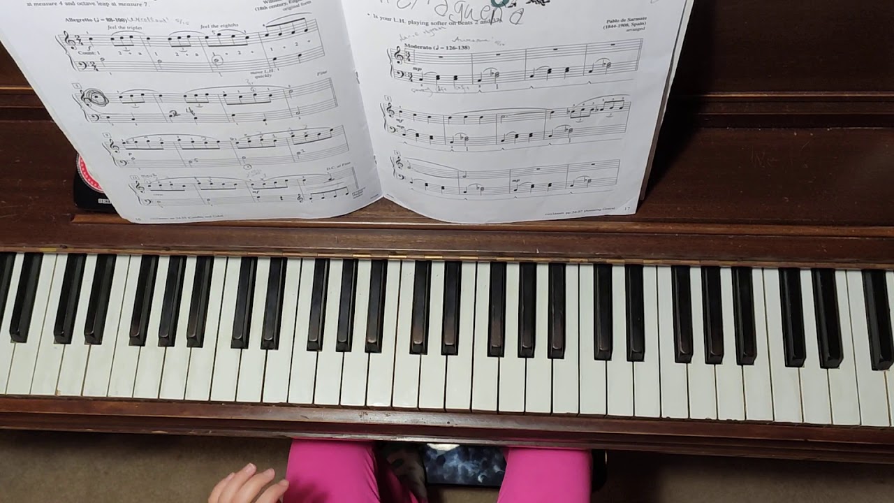 Piano Adventures - Performance 3A - Malaguena