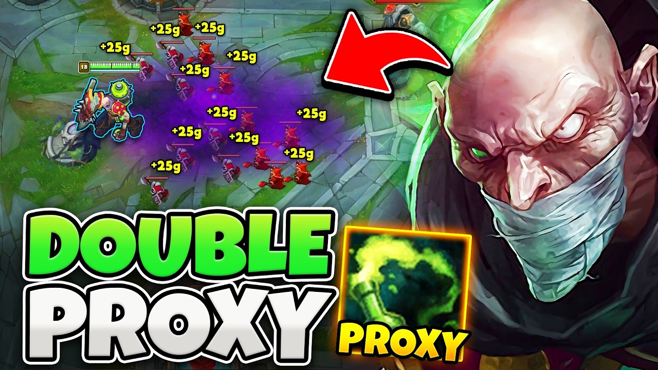 Proxy Singed сильнее, чем когда-либо! &mdash; Double Proxy: 200 CS за 15 минут