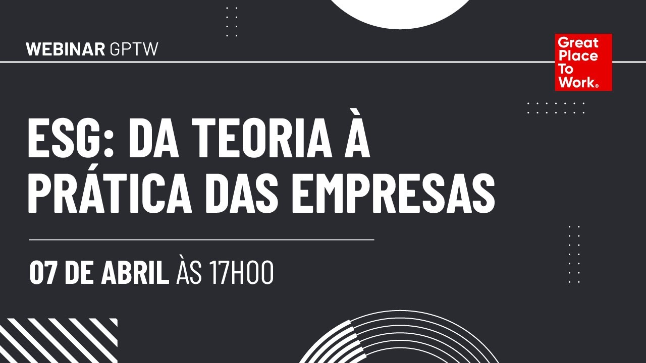 ESG: da teoria à prática das empresas | WEBINAR feat B3 e Mercado Livre