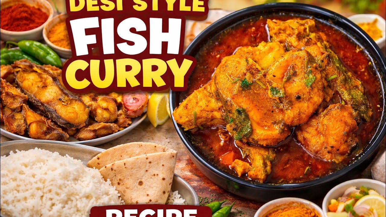 FISH CURRY RECIPE 🍛🐟😋😋😊