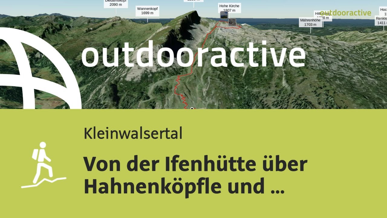 Bergtour im Kleinwalsertal: Von der Ifenh&uuml;tte &uuml;ber Hahnenk&ouml;pfle und Gottesackerplateau und zur&uuml;ck