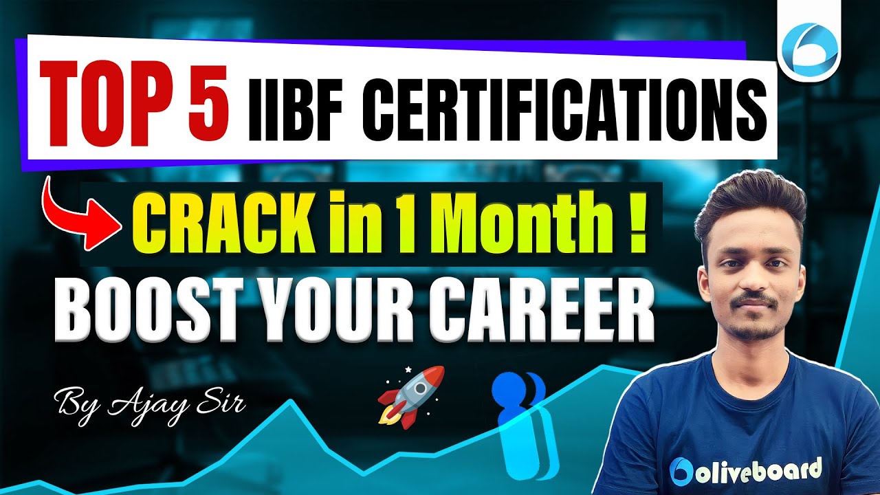 5 IIBF Courses to Crack in 1 Month 2025 | Boost Your Banking Career FAST | IIBF Exam Strategy