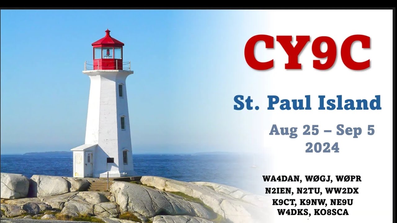 DXpedition to St. Paul Island, CY9C