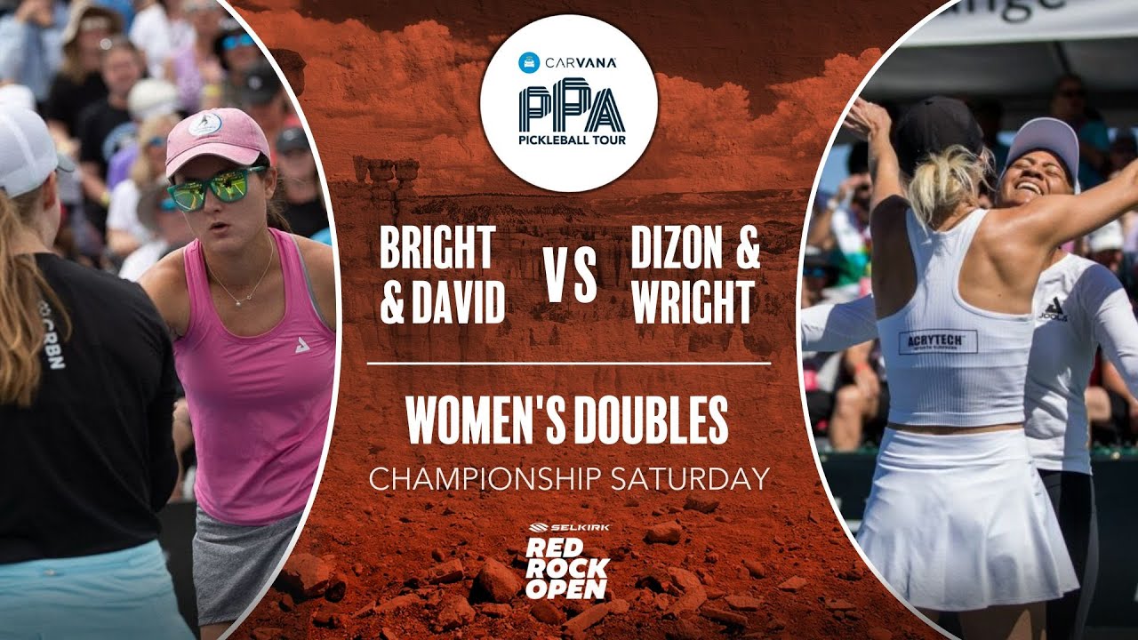 Thrilling Semifinal Women's Doubles Match at the Red Rock Open
