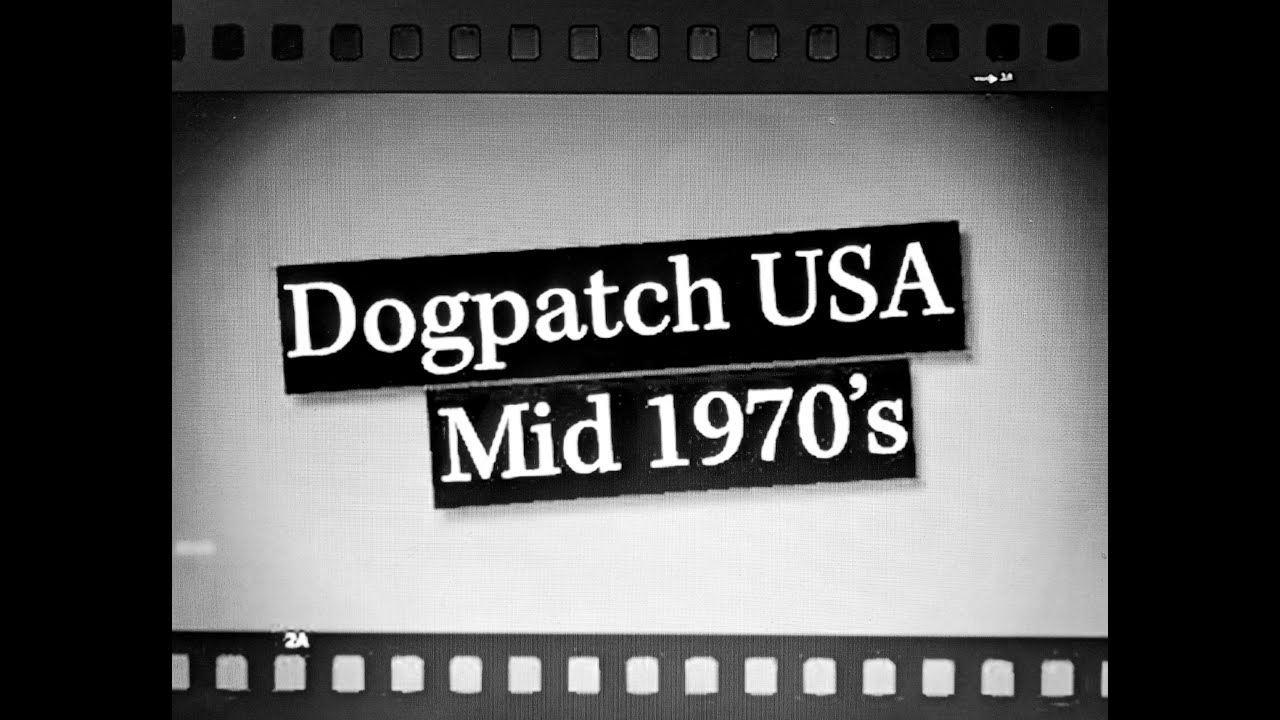 Dogpatch USA Marble Falls Arkansas Mid 1970's Vintage 8mm Home Movie Film