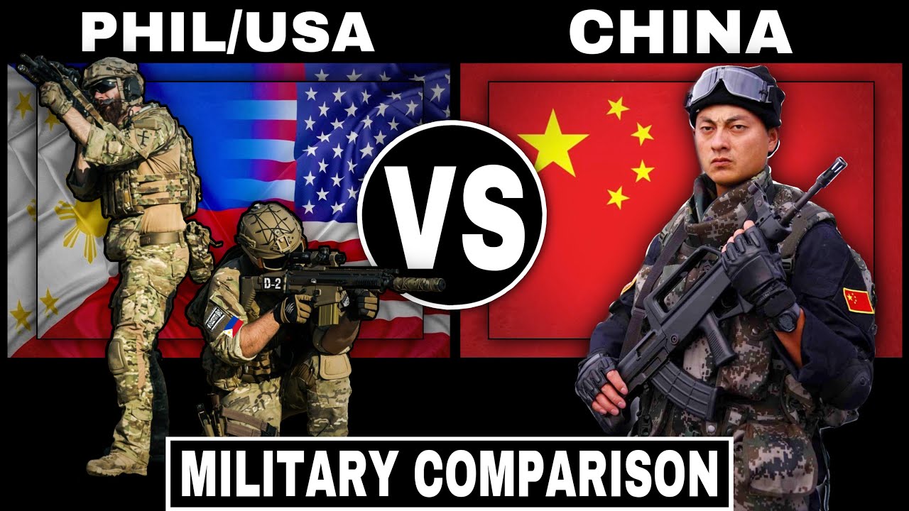 USA+Philippines vs China Military Power Comparison 2021