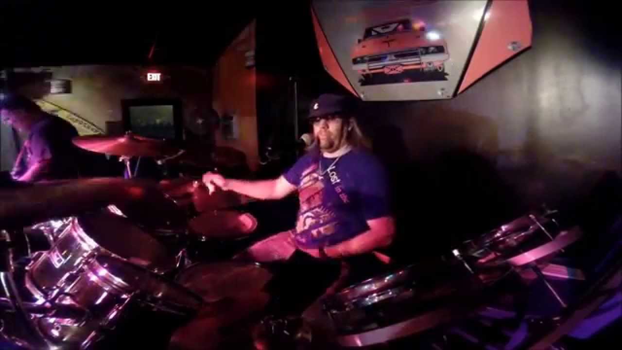 GoPro Drum Cam: Derek Fugate Live Technical Drumming performance.