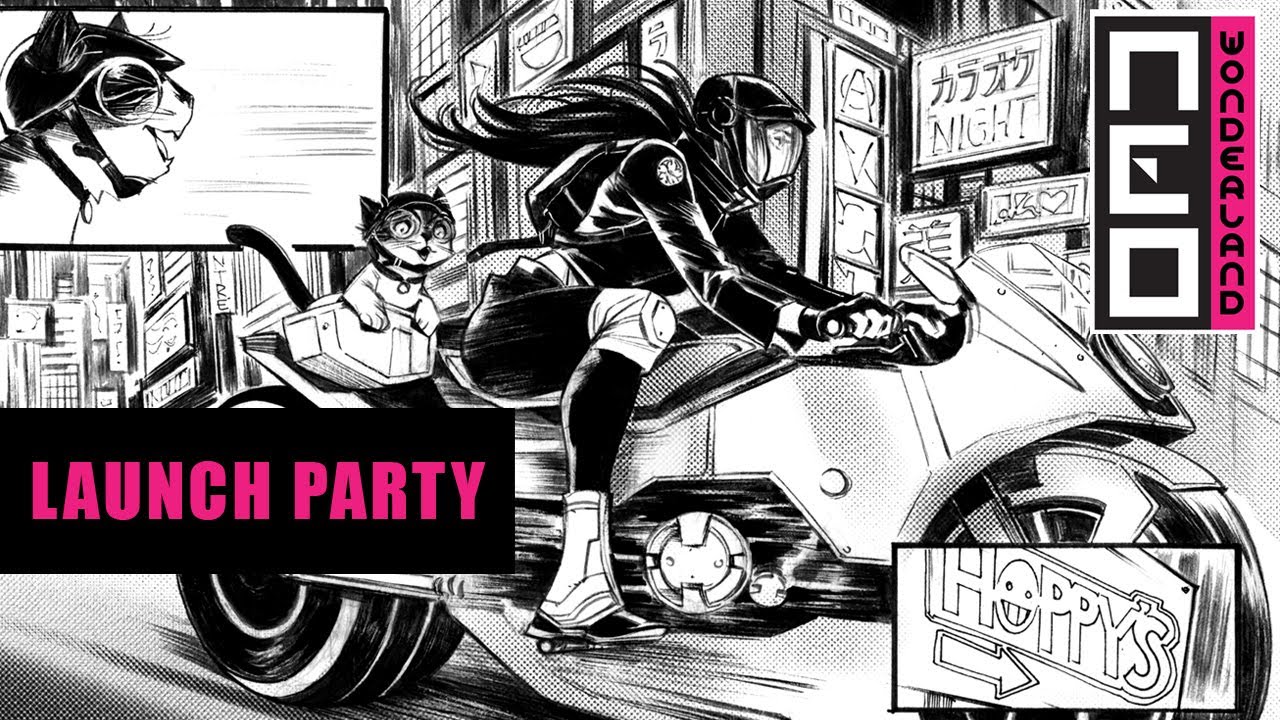 LAUNCH PARTY - NEO WONDERLAND COMIC BOOK -  LIVE DRAWING with Siya Oum - Episode 15