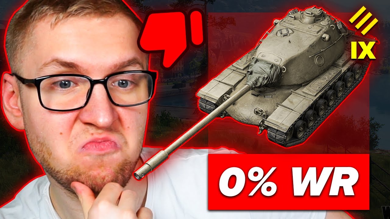 GRAM NAJGORSZYMI czołgami 9 TIERU !!!