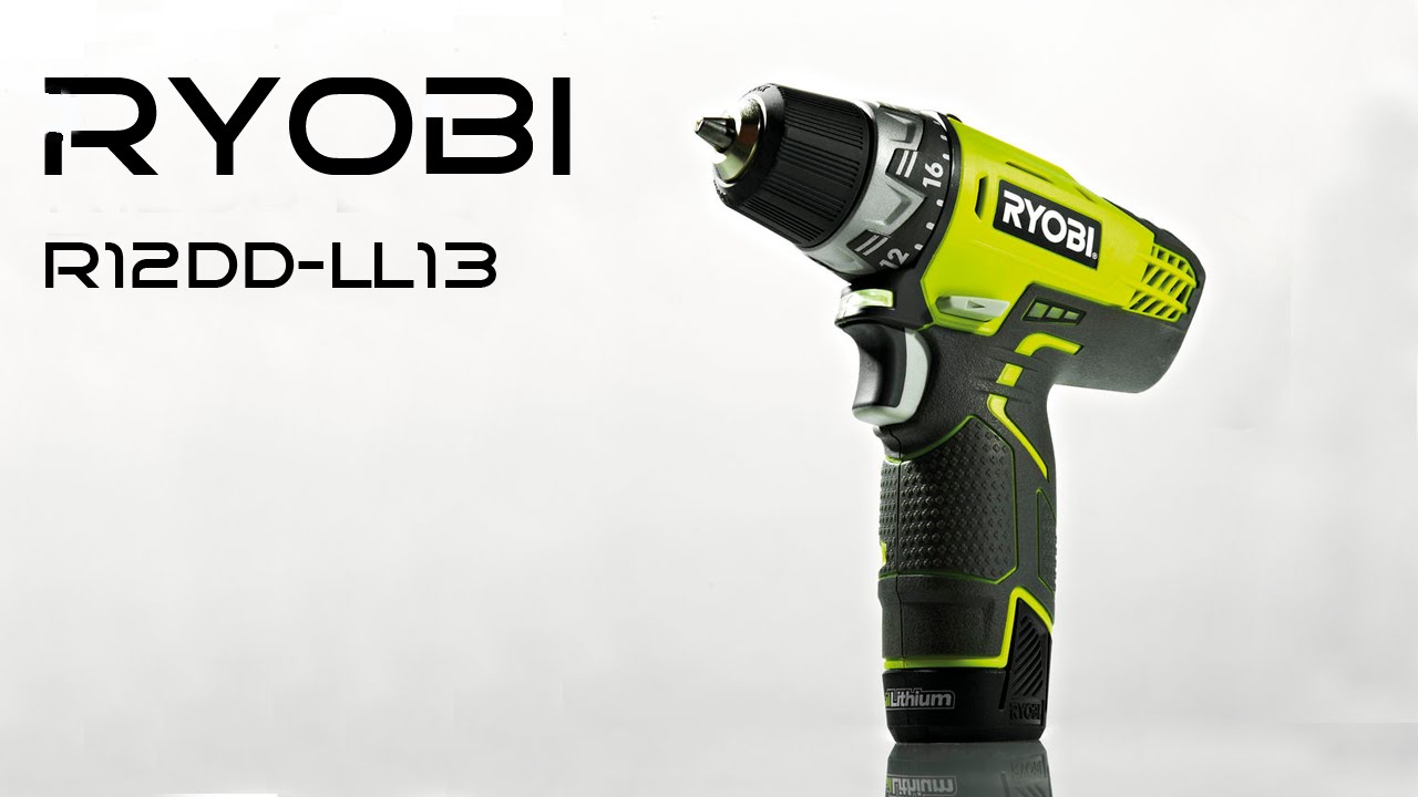 Обзор аккумуляторного шуруповерта Ryobi R12DD-LL13