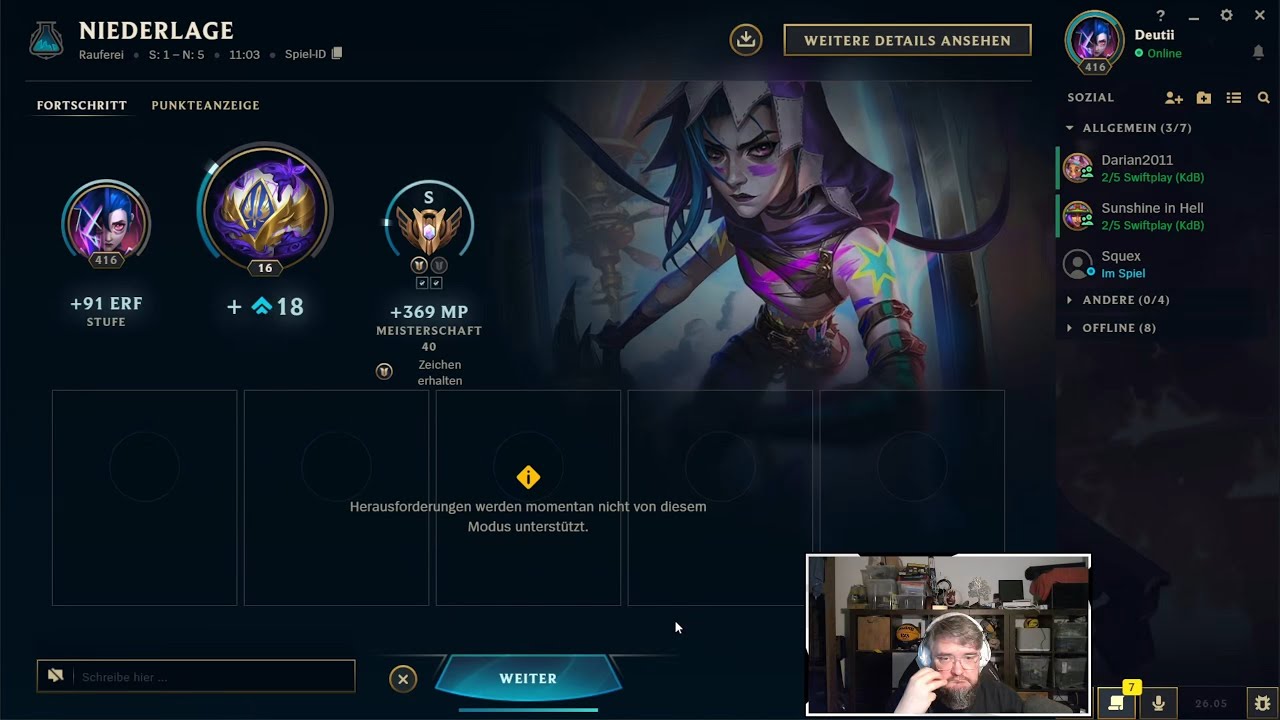 League of Legends | RAUFEREI | Jinx | S | 07.03.2026 | 15