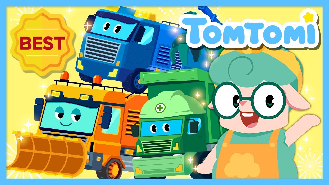 🚛What cool vehicles are there in the world?🚌 | Popular Vehicle Songs | Nursery rhymes #TOMTOMI