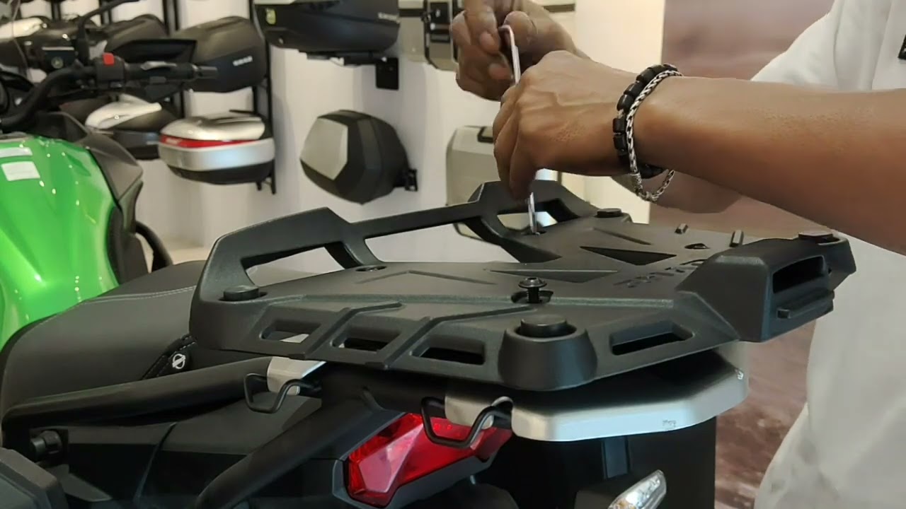 Shad Terra TR48 Installation - Versys 250 300