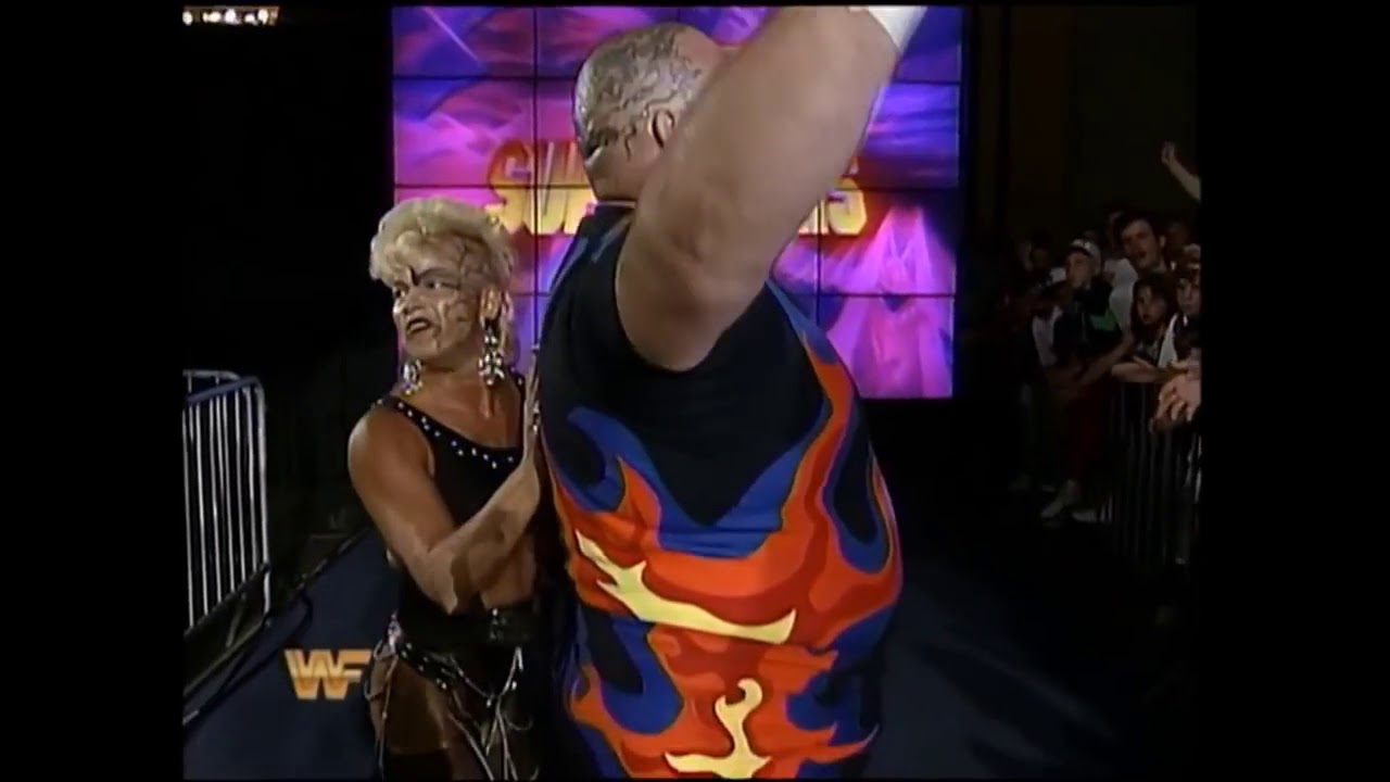 WWF Doink the clown vs Bam Bam Bigelow